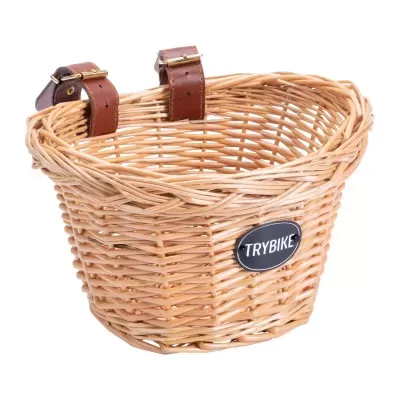TRYBIKE Cesto de Verga P/ Bicicleta