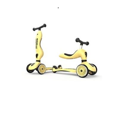 SCOOT & RIDE Trotinete Evolutiva HIGHWAYKICK 1 Limão