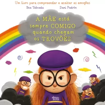 A mãe está sempre comigo quando chegam os trovões