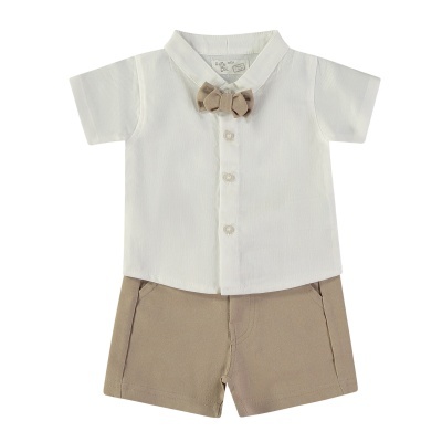 BABYBOL Conjunto Camisa c/ Laço e Calções