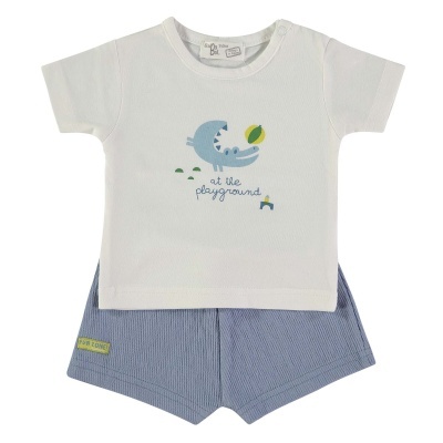 BABYBOL Calções e T-Shirt Playground