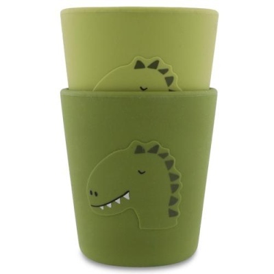 TRIXIE 2 Copos Silicone  Mr. Dino