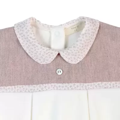 BABY GI Babygrow Riverside Pérola e Rosa