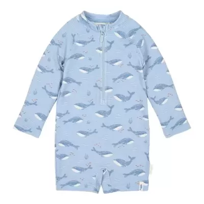 LITTLE DUTCH Fato Banho MG Comprida Ocean Splash