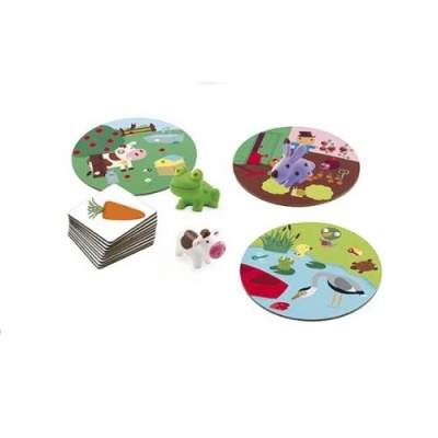 DJECO Little Association - Jogo de Observação e Rapidez