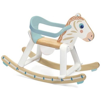 Djeco BabyCavali - Cavalo de Balanço de Madeira