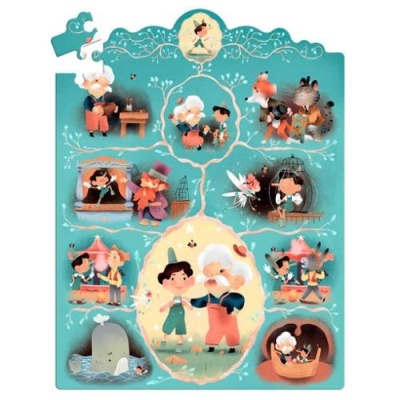 DJECO Puzzle 54 Pçs Pinóquio