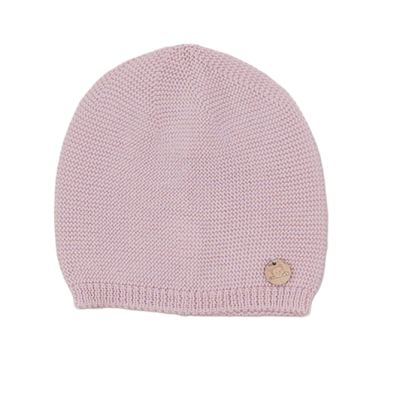 Gorro Recém Nascido Rosa Vintage Pangasa