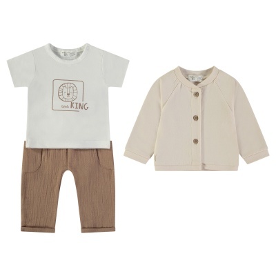 BABYBOL Conj. 3 Peças Little King