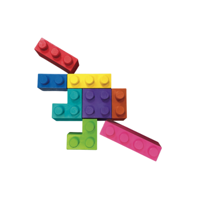 Block Crayons T-Rex Haku Yoka