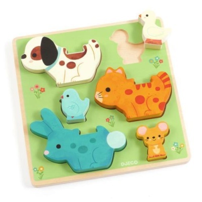 DJECO Puzz & Play Friends: Puzzle Madeira