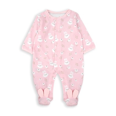 BABYBOL Babygrow Coelhos Rosa