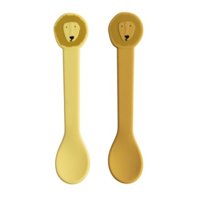 Trixie Colher de Silicone Pack 2 - Mr. Lion