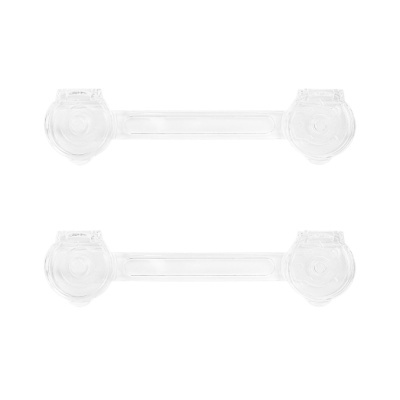 KIKKABOO Fechos Multiusos Transparentes 2 UN