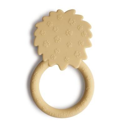 MUSHIE Mordedor Silicone Lion Yellow