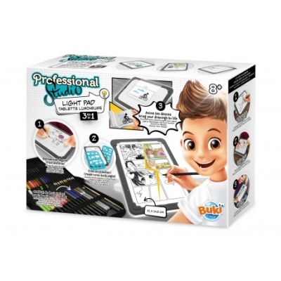 Buki professional studio tablet luz 3in1