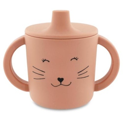 Trixie Copo de aprendizagem de silicone Mrs. Cat