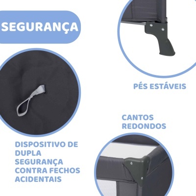 CHICCO Cama Viagem GoodNight Cinza