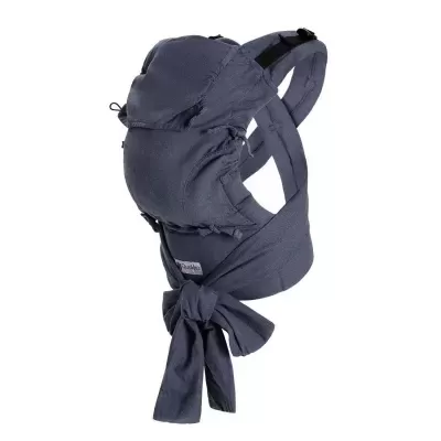 QUOKKABABY Porta Bebés Mei Denim Blue