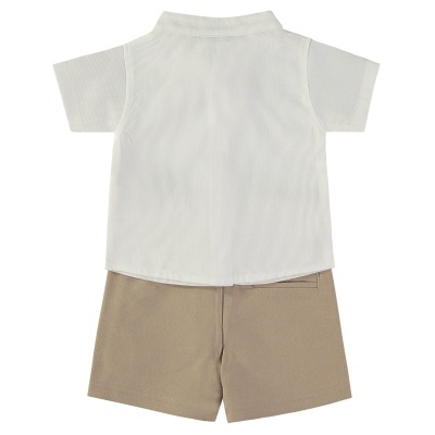BABYBOL Conjunto Camisa c/ Laço e Calções