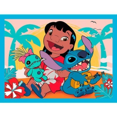 TREFL Puzzle 2 em 1 + memo "Happy Lilo & Stitch day"