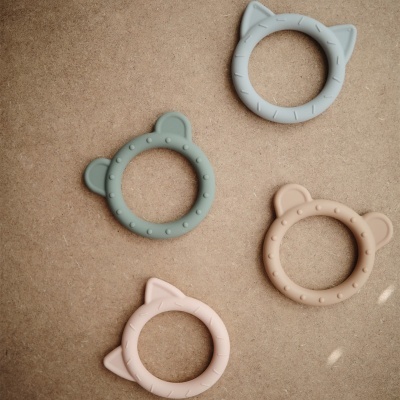 MUSHIE Mordedor Silicone Cat Stone