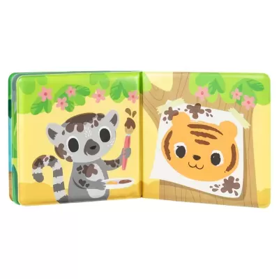 TIGER TRIBE  Livro de Banho Messy Jungle