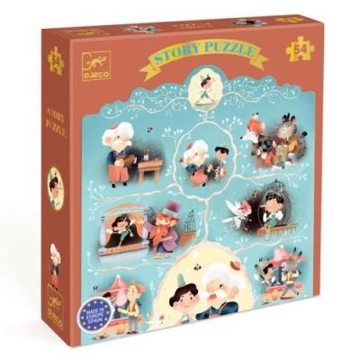 DJECO Puzzle 54 Pçs Pinóquio