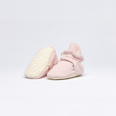 Zás Trás Baby Booties Fluffy  Cotton Candy