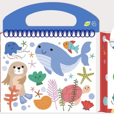 O Meu Primeiro Kit de Colorir Animais Marinhos Haku Yoka