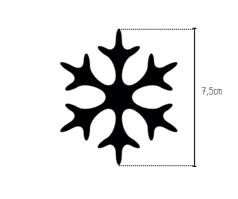 Estrela de Natal (Pack 5)