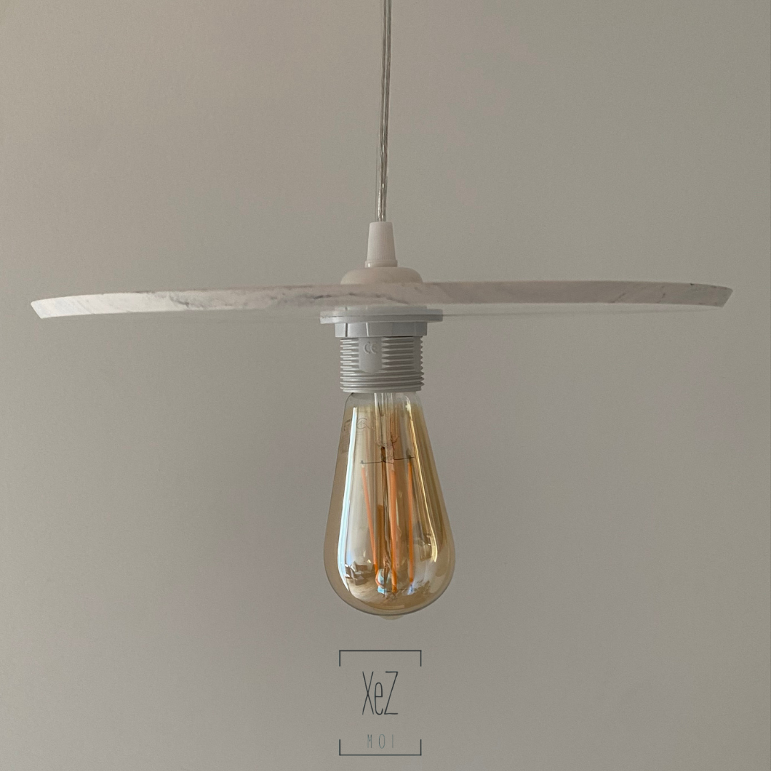 Candeeiro de Teto  - Modelo Bolacha