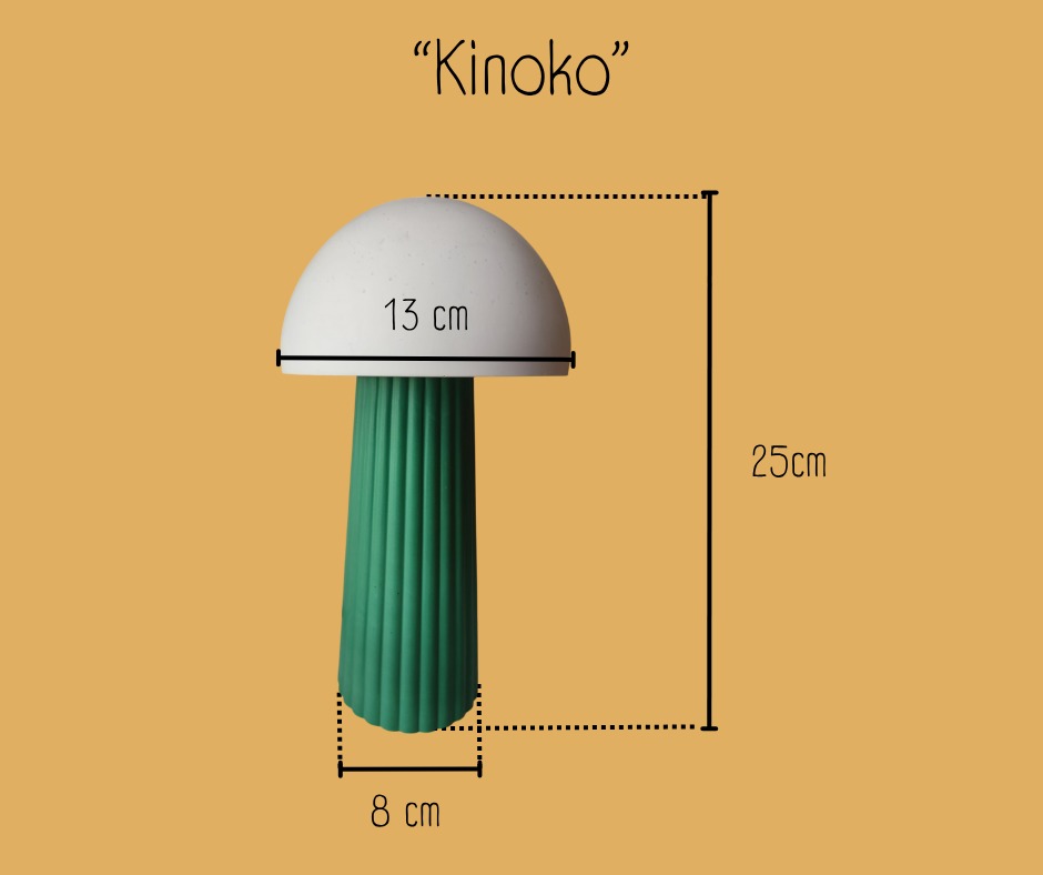 Candeeiro de mesa "Kinoko"