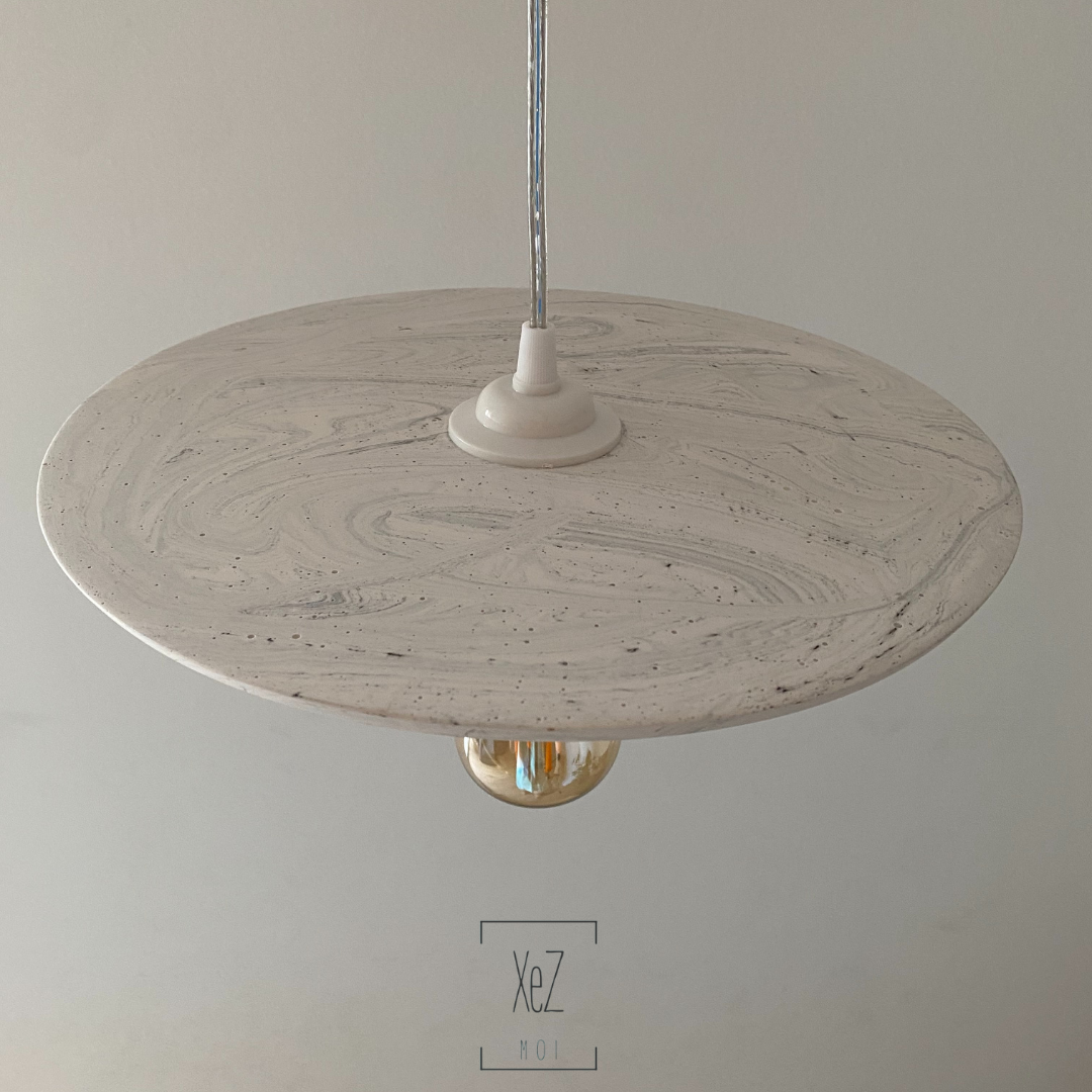 Candeeiro de Teto  - Modelo Bolacha