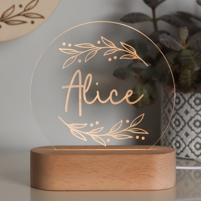 Candeeiro Coroa de Folhas