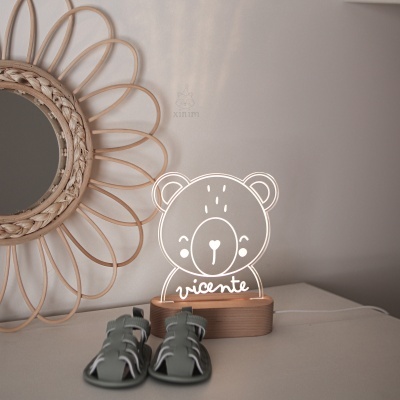 Candeeiro Cabeça de Ursinho