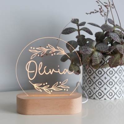 Candeeiro Coroa de Folhas