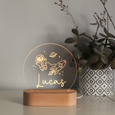 Candeeiro Astronauta