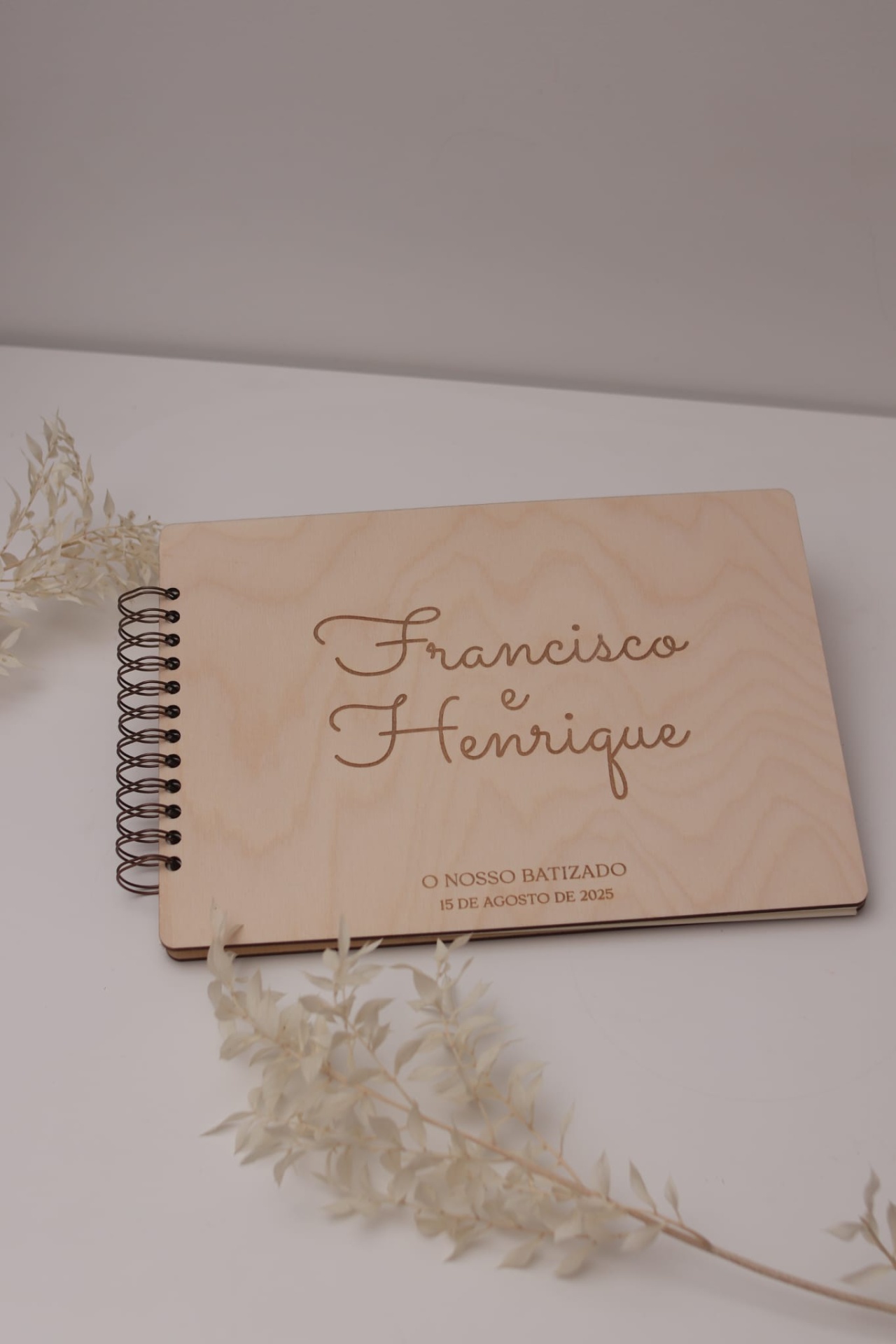 Álbum de batizado/livro de honra (vários modelos)