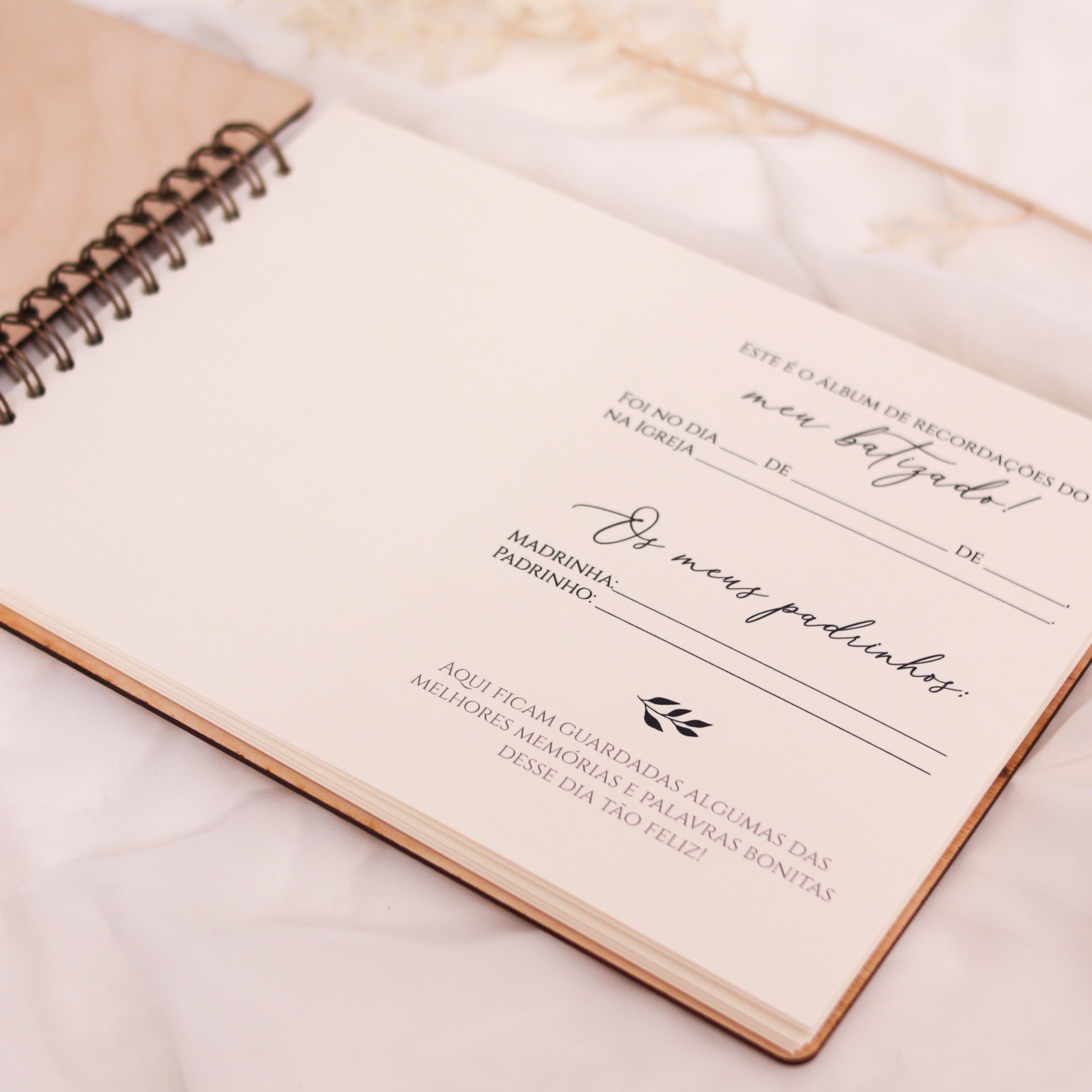 Álbum de batizado/livro de honra (vários modelos)