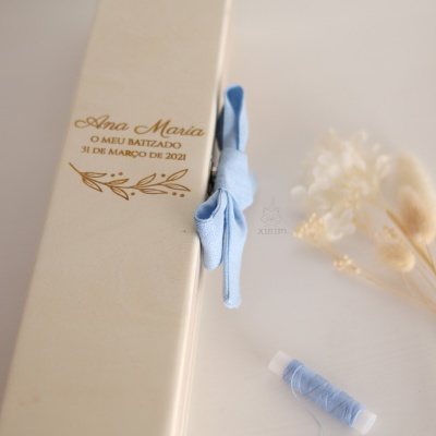 Caixa para vela de batismo (vários modelos)