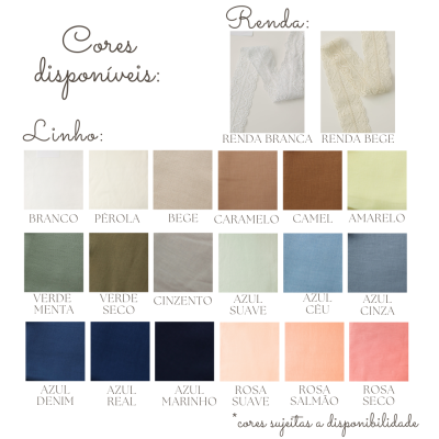 Vela de batizado com laço