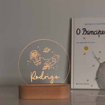 Candeeiro Astronauta