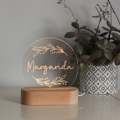 Candeeiro Coroa de Folhas