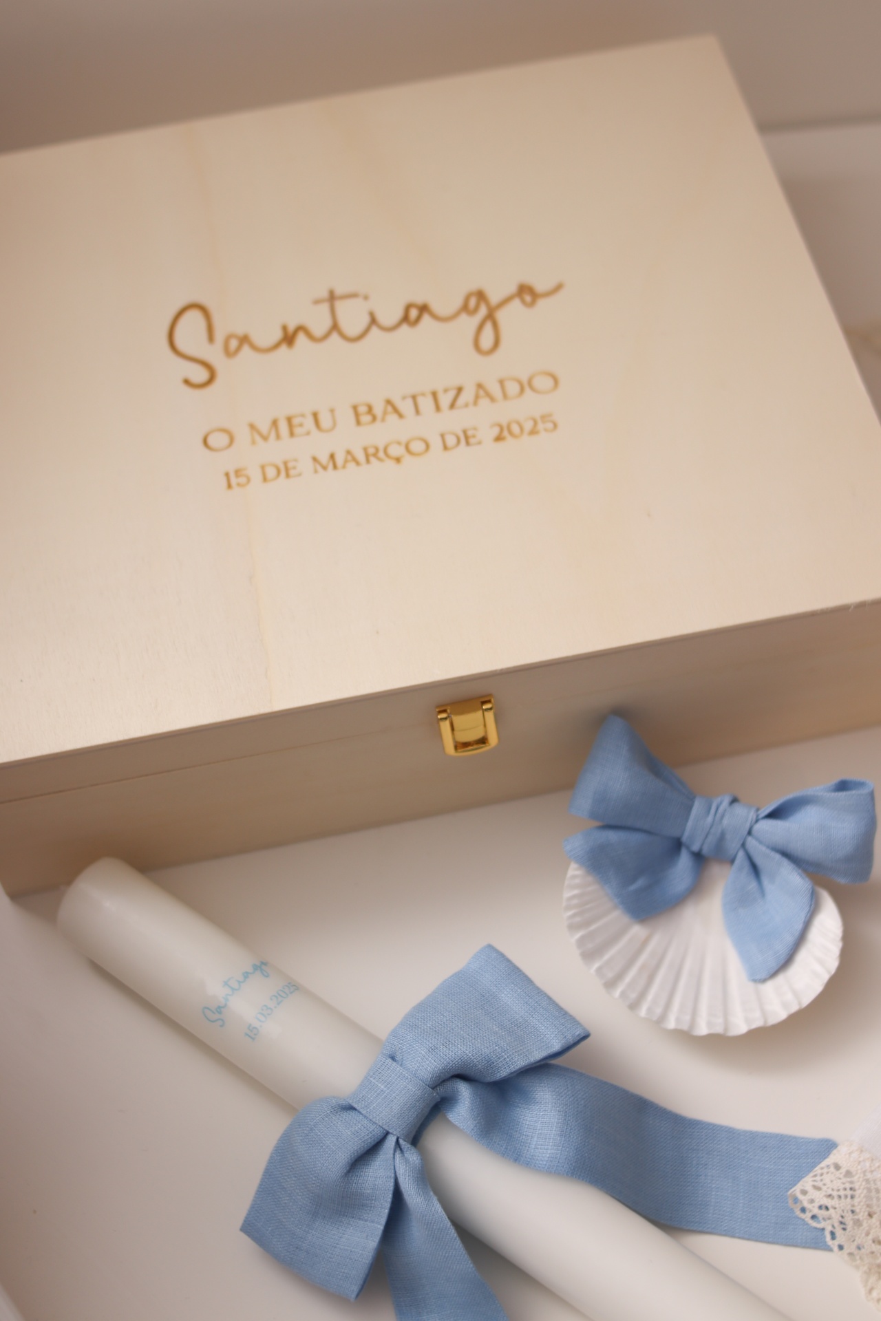 Conjunto de batizado - Nome