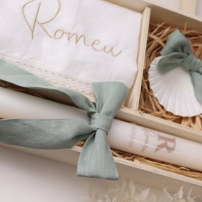 Conjunto de batizado - Nome