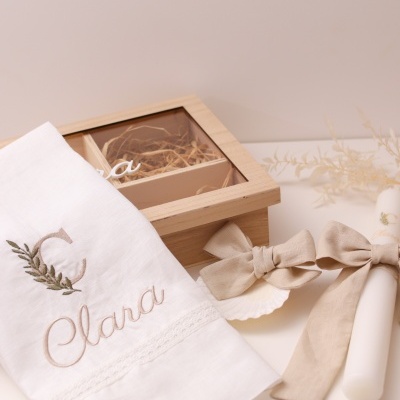 Conjunto de batizado - Monograma