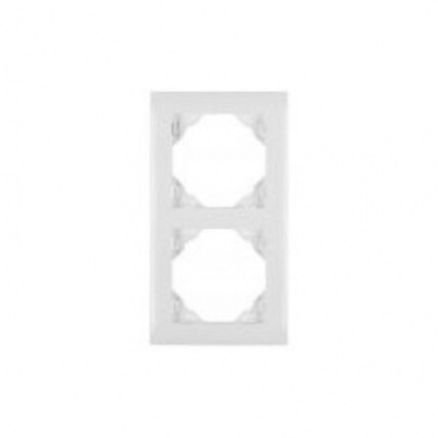 Espelho Duplo Branco