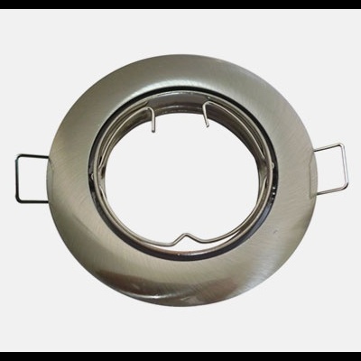 Aro Gu10 Oscilante Aço Escovado