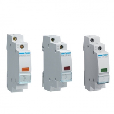 Sinalizador LED 230V AC Colorido.